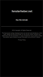 Mobile Screenshot of fensterheber.net